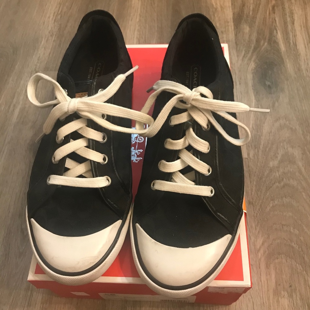 Coach Canvas Tennis Shoes